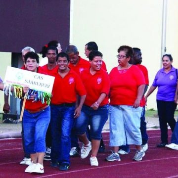 The National Games of the Aruba Special Olympics saw a total of 220 athletes this year