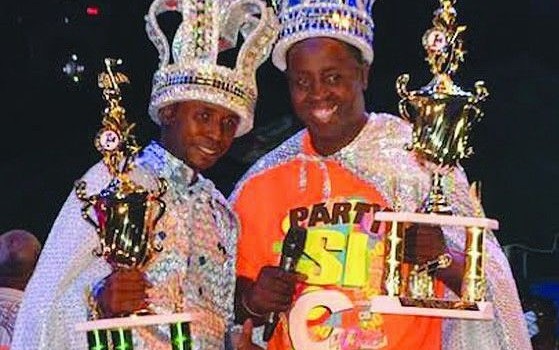 Aruba Caiso and Soca Monarch 2014 crown Claudius Phillips and Shawn Phillips