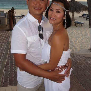 10th wedding anniversary in Aruba