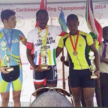 Silver for Aruba at the Junior Caribbean Cycling Championships