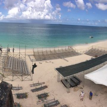 The Divi Aruba Beach Tennis Open 214 has started
