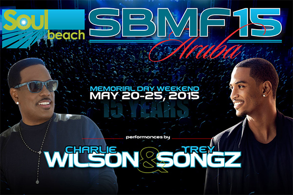 15th Annual Aruba Soul Beach Music Festival to feature superstars Charlie Wilson and Trey Songz