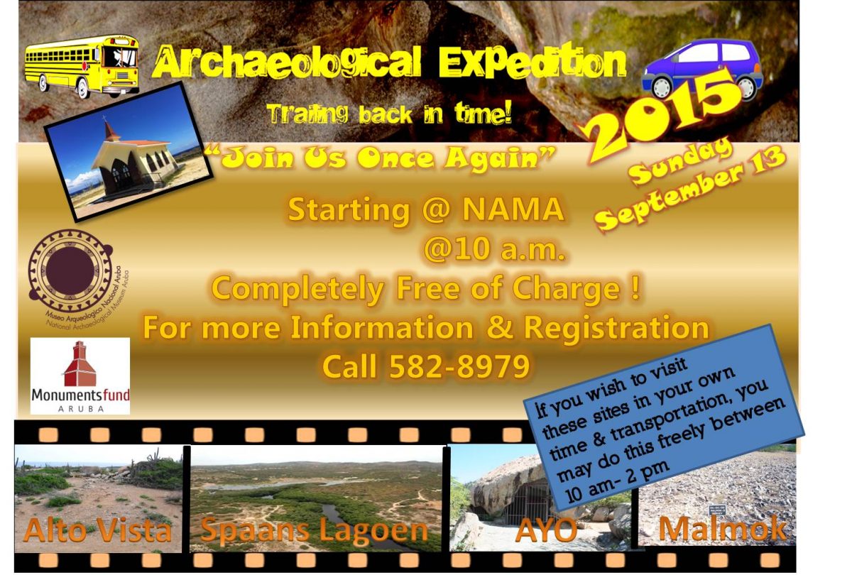 Enjoy an Archeological Expedition while visiting the first monuments of Aruba