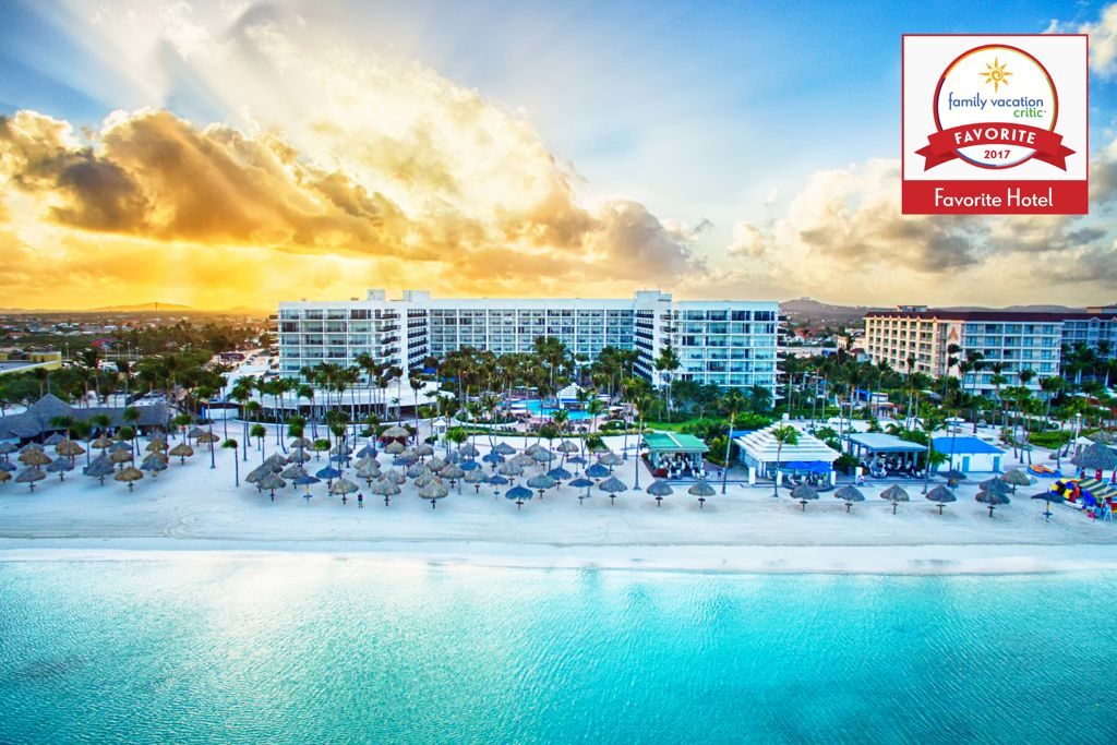Aruba Marriott Resort Recognized As One of the Best Hotels for Families in 2017 by Family Vacation Critic