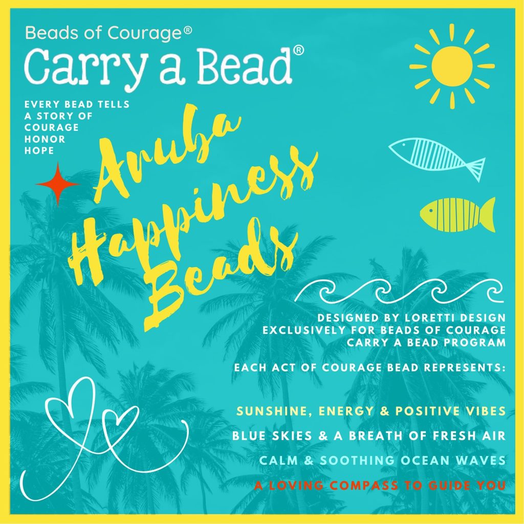 Loretti Design Studio launches ARUBA HAPPINESS BEADS project