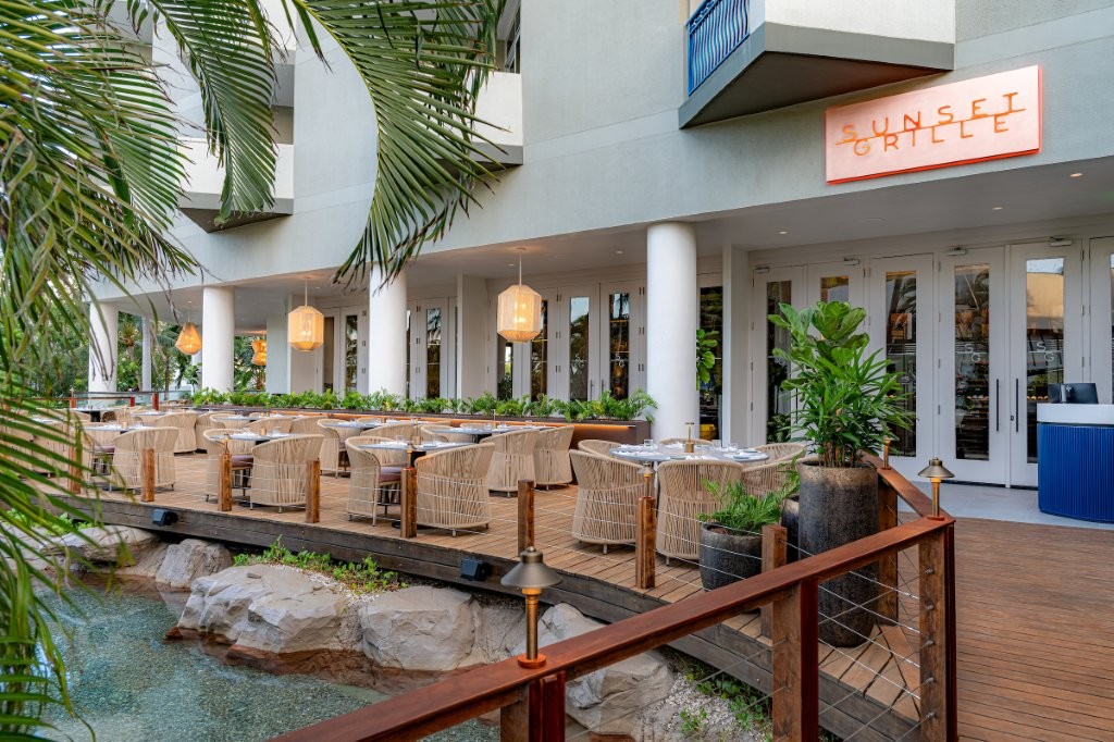 Rediscover Sunset Grille, a beloved island favorite, now open after a complete transformation